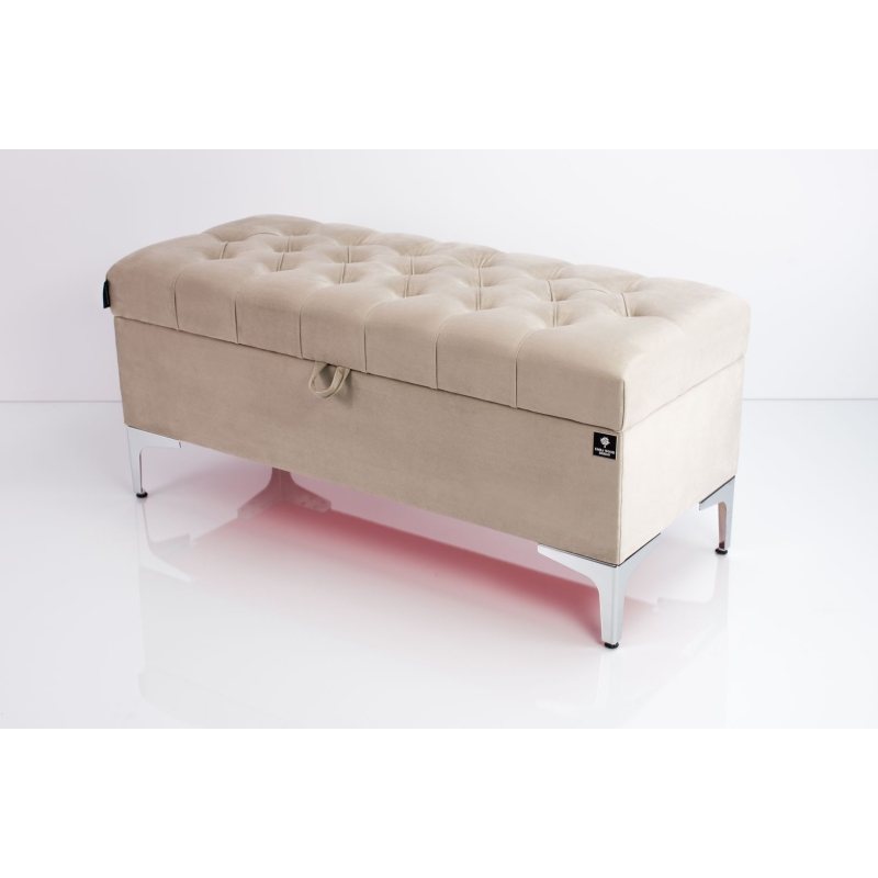 Tufted Storage Bench Chesterfield Q-1 Casablanca 2302